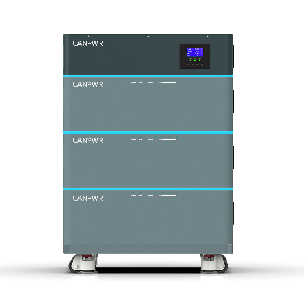 Home Solar Energy Storage Battery with 5kw Inverter 51.2V 100Ah/200Ah/300Ah/400Ah/500Ah Off-grid Stacked LiFePO4 Lithium Battery